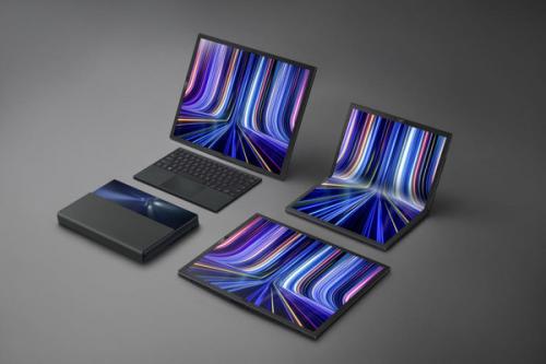 华硕在韩国推出可折叠笔记本电脑 起步价大于21000元
