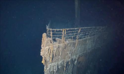 1986年拍摄的泰坦尼克号残骸视频首次公开: 残骸尺寸巨大