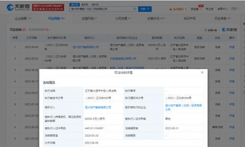 恒大地产所持6亿股权被冻结 恒大地产被冻结6亿股权