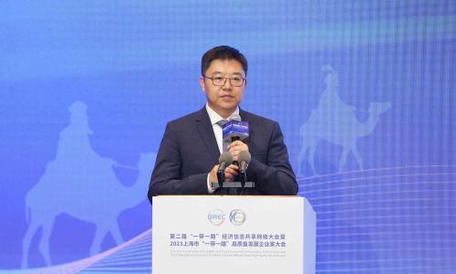 西井科技董事长谭黎敏参加2023上海市"一带一路"高质量发展企业家大会并作主题分享