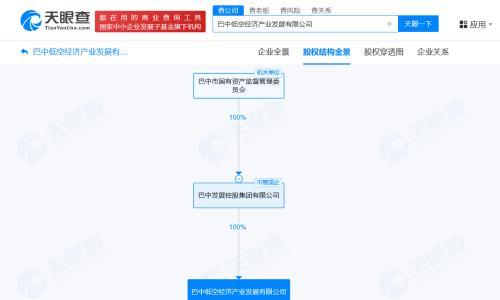 四川巴中成立低空经济产业发展公司 注册资本1亿