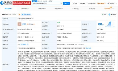 宁波山姆会员商店因60元案款被限消