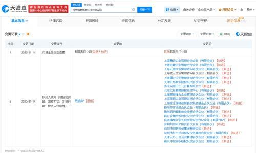 阿里云计算等入股甄象信息科技公司