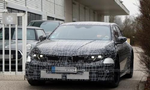 宝马纯电M3路测图曝光: 预估700马力、四电机驱动