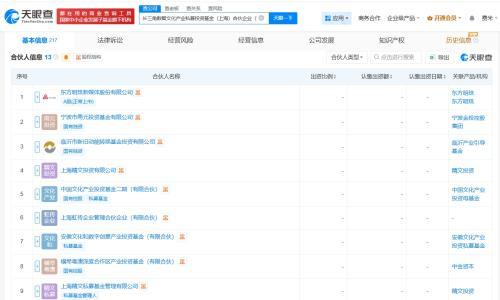 长三角数智文化产业私募投资基金登记成立 出资额30.03亿