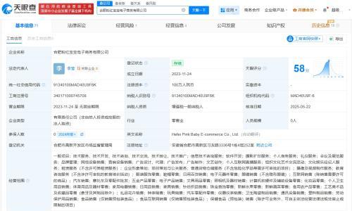 三只羊旗下粉红宝宝电商公司拟注销