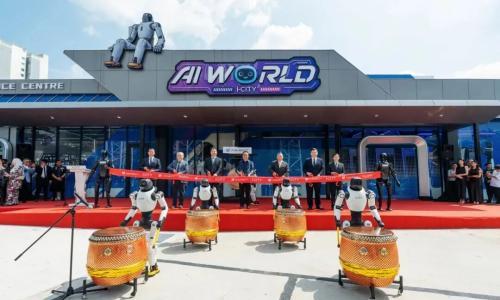 智元机器人海外首家体验馆在马来西亚开业