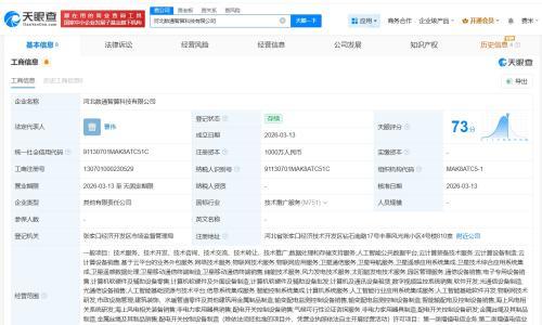 软通动力等在河北成立智算科技公司 注册资本1000万