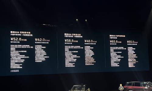 蔚来ES9发布: 52.8万起,5月底正式上市