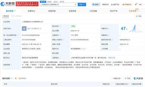 金莎成立新公司