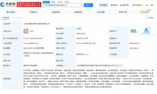 上海久事集团成立国际赛车场酒店公司
