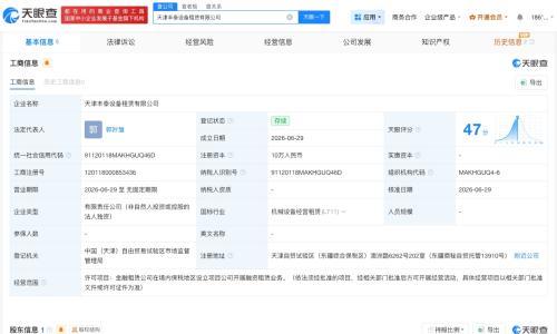 招商银行在天津成立新公司